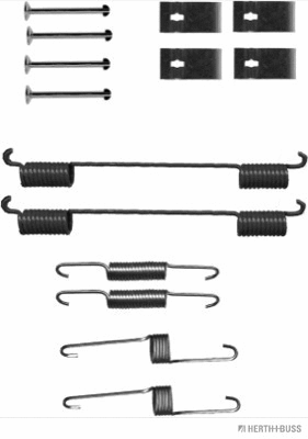 J3560304 HERTH+BUSS Комплектующие, тормозная колодка (фото 1)
