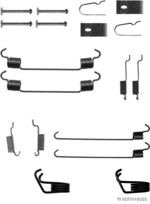 J3563011 HERTH+BUSS Комплектующие, тормозная колодка (фото 1)