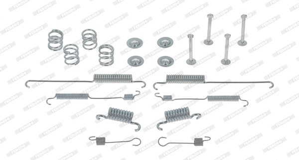 FBA24 FERODO Комплектующие, тормозная колодка (фото 2)