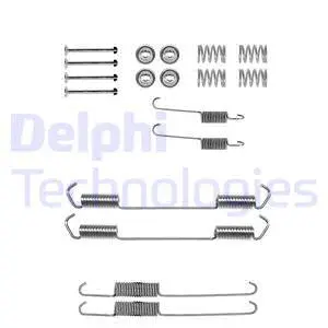 LY1062 DELPHI Комплектующие, тормозная колодка (фото 1)