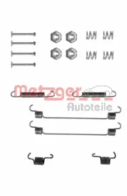 105-0657 METZGER Комплектующие, тормозная колодка (фото 1)