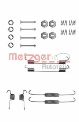 105-0674 METZGER Комплектующие, тормозная колодка (фото 1)