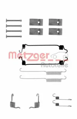 105-0677 METZGER Комплектующие, тормозная колодка (фото 1)