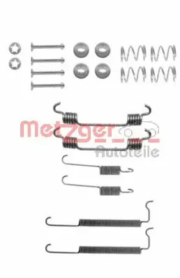 105-0709 METZGER Комплектующие, тормозная колодка (фото 1)