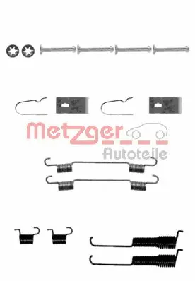 105-0800 METZGER Комплектующие, тормозная колодка (фото 1)