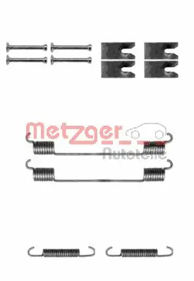 105-0814 METZGER Комплектующие, тормозная колодка (фото 1)