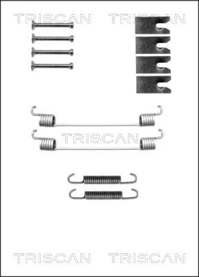 8105 102598 TRISCAN Комплектующие, тормозная колодка (фото 1)