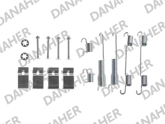 7800 DANAHER Комплектующие, тормозная колодка (фото 1)