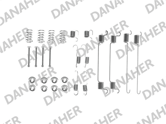 7802 DANAHER Комплектующие, тормозная колодка (фото 1)