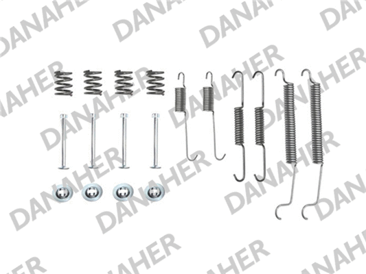 7830 DANAHER Комплектующие, тормозная колодка (фото 1)