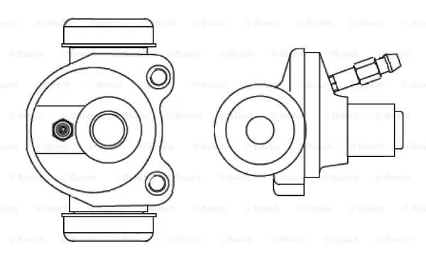 F 026 002 365 BOSCH Колесный тормозной цилиндр (фото 1)