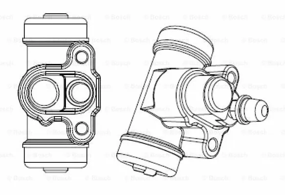 F 026 002 388 BOSCH Колесный тормозной цилиндр (фото 5)