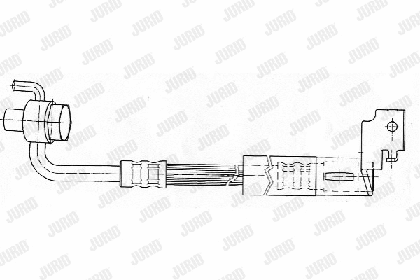 172456J JURID Тормозной шланг (фото 1)