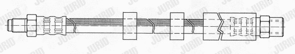 172574J JURID Тормозной шланг (фото 1)