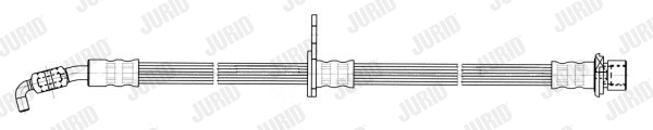 172673J JURID Тормозной шланг (фото 1)