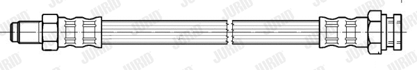 172712J JURID Тормозной шланг (фото 1)