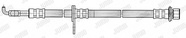 172838J JURID Тормозной шланг (фото 1)
