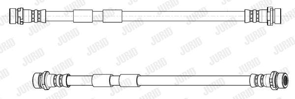 173107J JURID Тормозной шланг (фото 1)