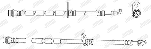 173108J JURID Тормозной шланг (фото 1)