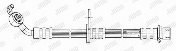 173167J JURID Тормозной шланг (фото 1)