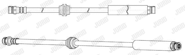 173197J JURID Тормозной шланг (фото 1)