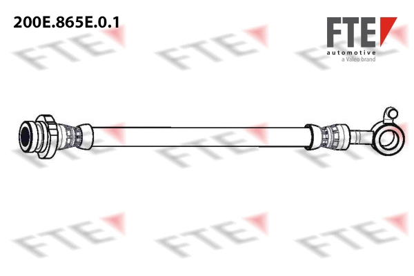 200E.865E.0.1 FTE Тормозной шланг (фото 1)