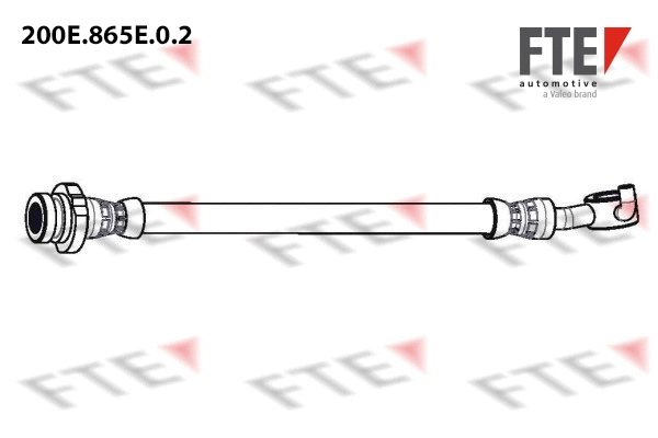 200E.865E.0.2 FTE Тормозной шланг (фото 1)