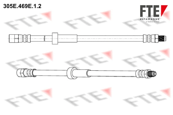 305E.469E.1.2 FTE Тормозной шланг (фото 1)