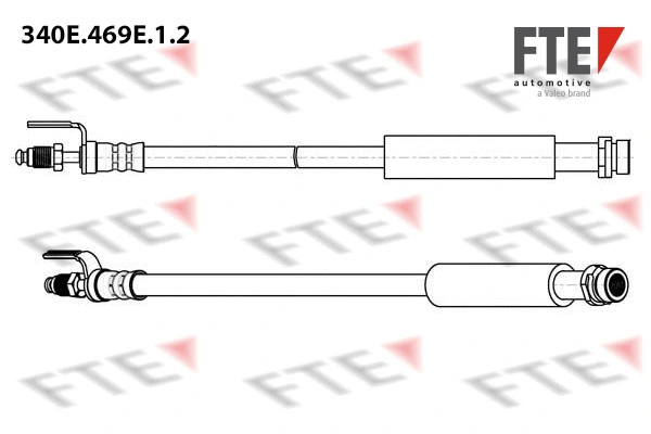 340E.469E.1.2 FTE Тормозной шланг (фото 1)