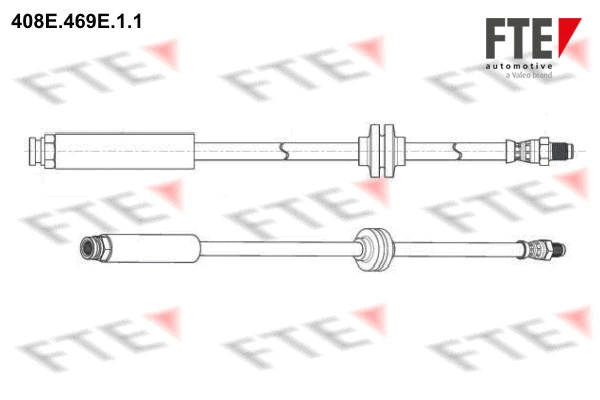 408E.469E.1.1 FTE Тормозной шланг (фото 1)