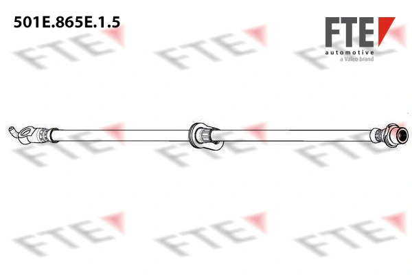 501E.865E.1.5 FTE Тормозной шланг (фото 1)