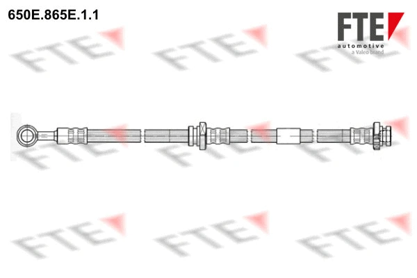 650E.865E.1.1 FTE Тормозной шланг (фото 1)