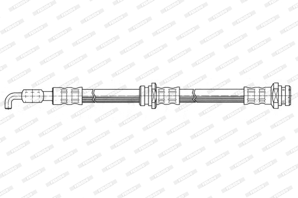 FHY2058 FERODO Тормозной шланг (фото 1)