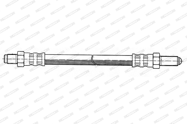 FHY2071 FERODO Тормозной шланг (фото 1)