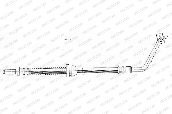 FHY2080 FERODO Тормозной шланг (фото 1)