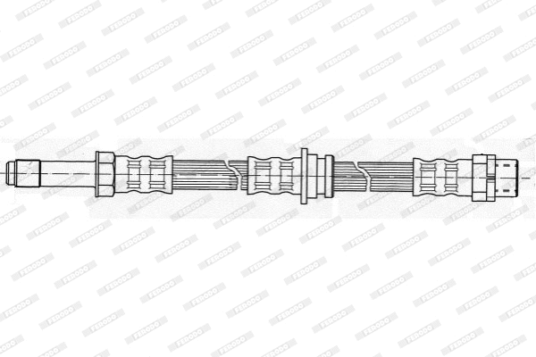 FHY2252 FERODO Тормозной шланг (фото 1)