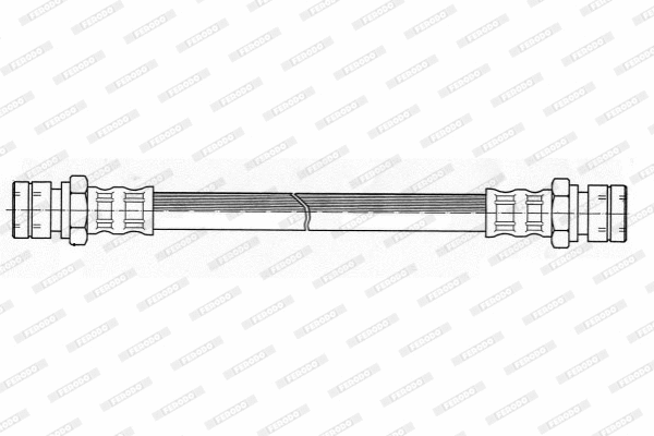 FHY2317 FERODO Тормозной шланг (фото 1)