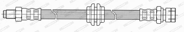 FHY2329 FERODO Тормозной шланг (фото 1)