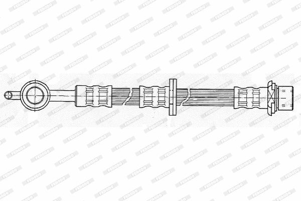 FHY2334 FERODO Тормозной шланг (фото 1)