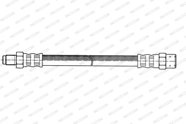 FHY2397 FERODO Тормозной шланг (фото 1)