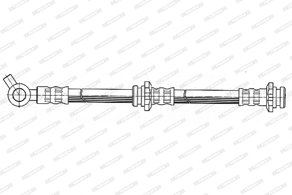 FHY2405 FERODO Тормозной шланг (фото 1)