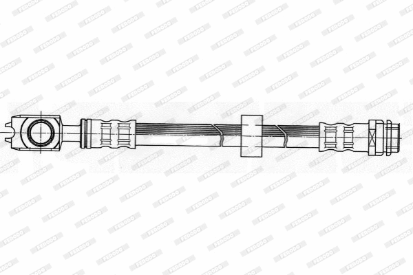 FHY2446 FERODO Тормозной шланг (фото 1)