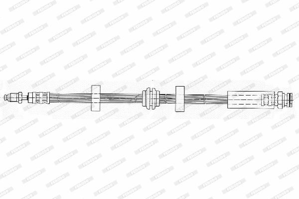 FHY2461 FERODO Тормозной шланг (фото 1)