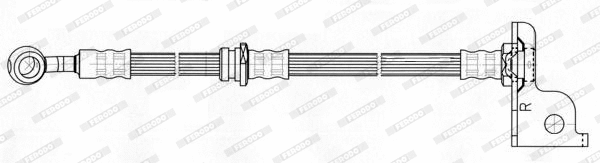 FHY2645 FERODO Тормозной шланг (фото 2)