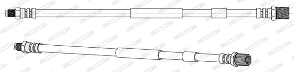 FHY2794 FERODO Тормозной шланг (фото 1)