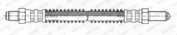 FHY2963 FERODO Тормозной шланг (фото 1)
