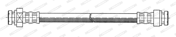 FHY2967 FERODO Тормозной шланг (фото 1)