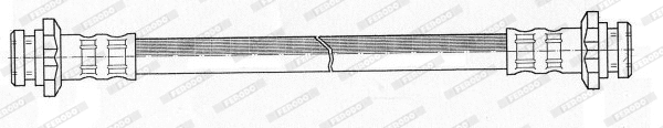 FHY3075 FERODO Тормозной шланг (фото 1)