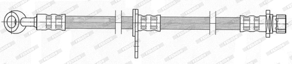 FHY3105 FERODO Тормозной шланг (фото 1)