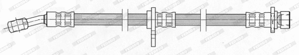 FHY3160 FERODO Тормозной шланг (фото 1)